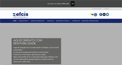 Desktop Screenshot of efcis.pt