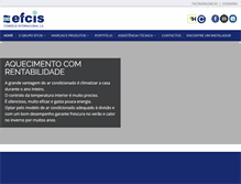 Tablet Screenshot of efcis.pt